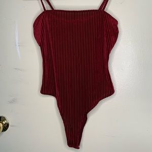 Sexy Velvet Body Suit